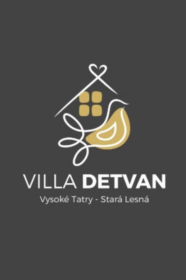 Villa Detvan Stará Lesná Eksteriør bilde
