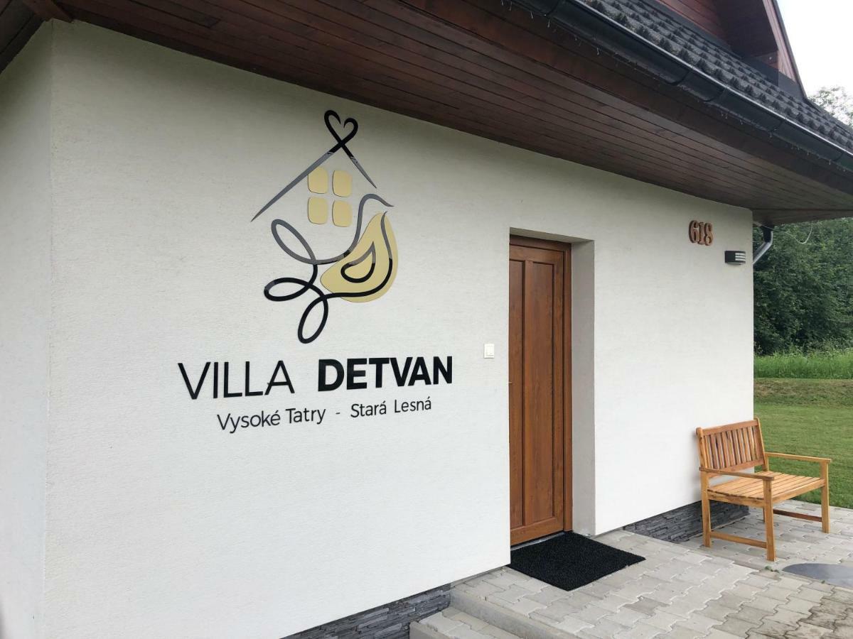 Villa Detvan Stará Lesná Eksteriør bilde